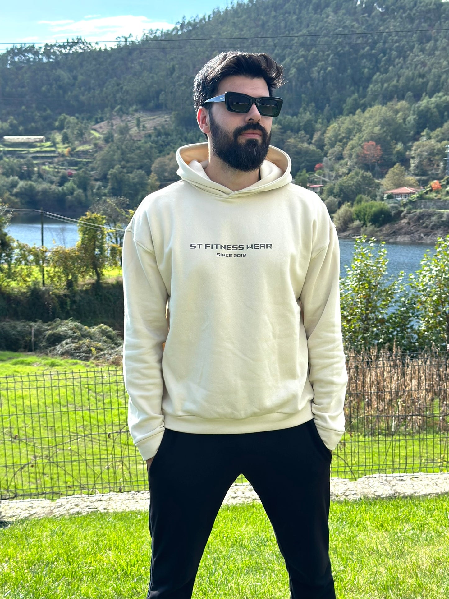 Camisola com Capuz Relógio