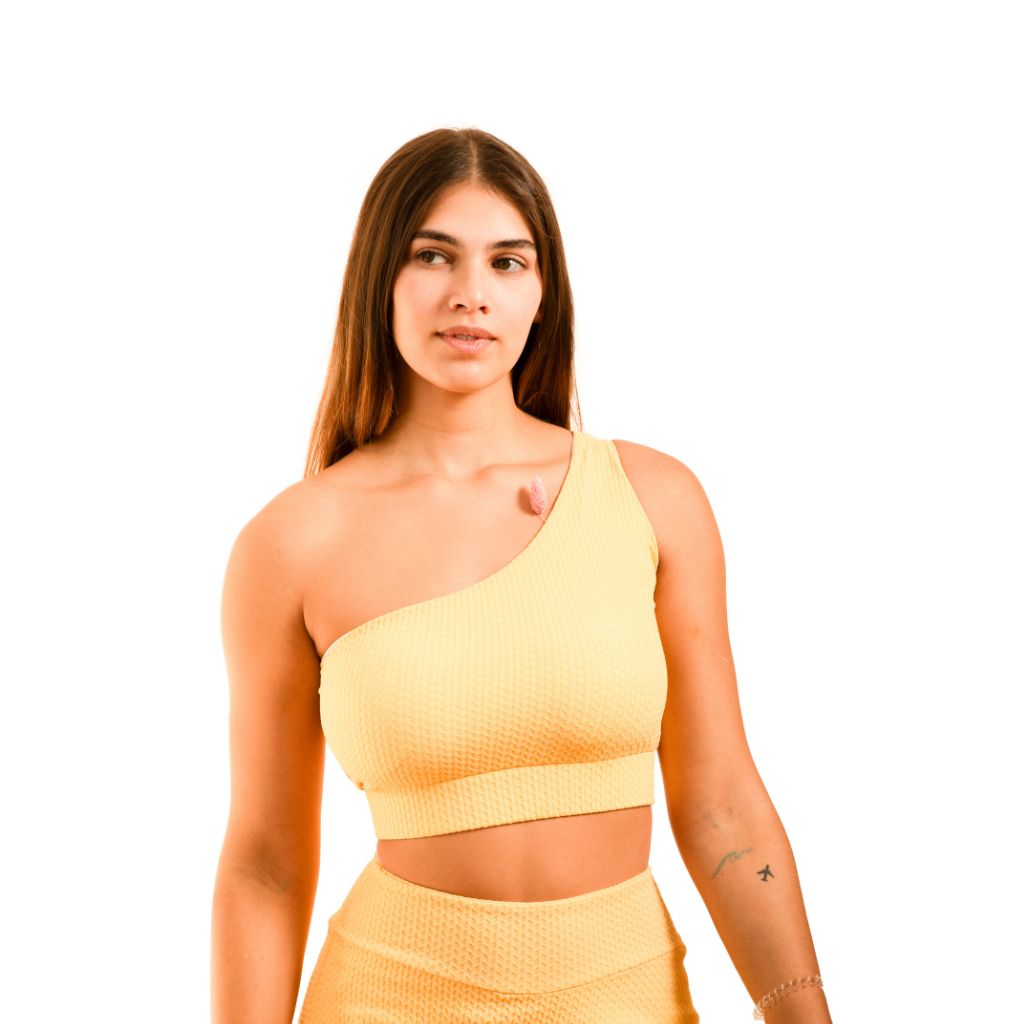 Top Rainbow Amarelo