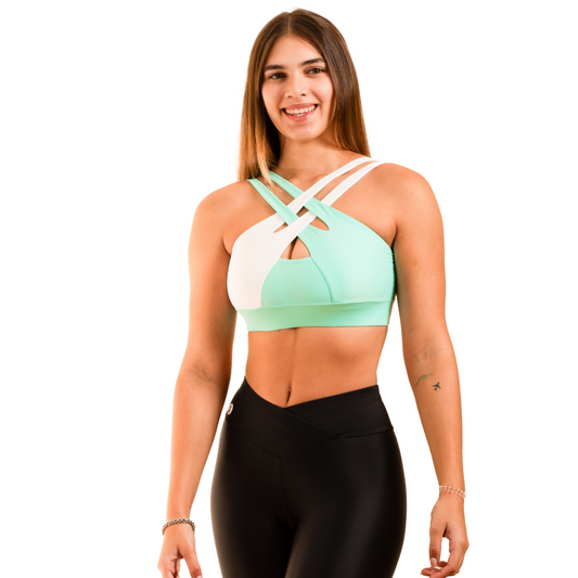 Top Calipo - Azul Frozen