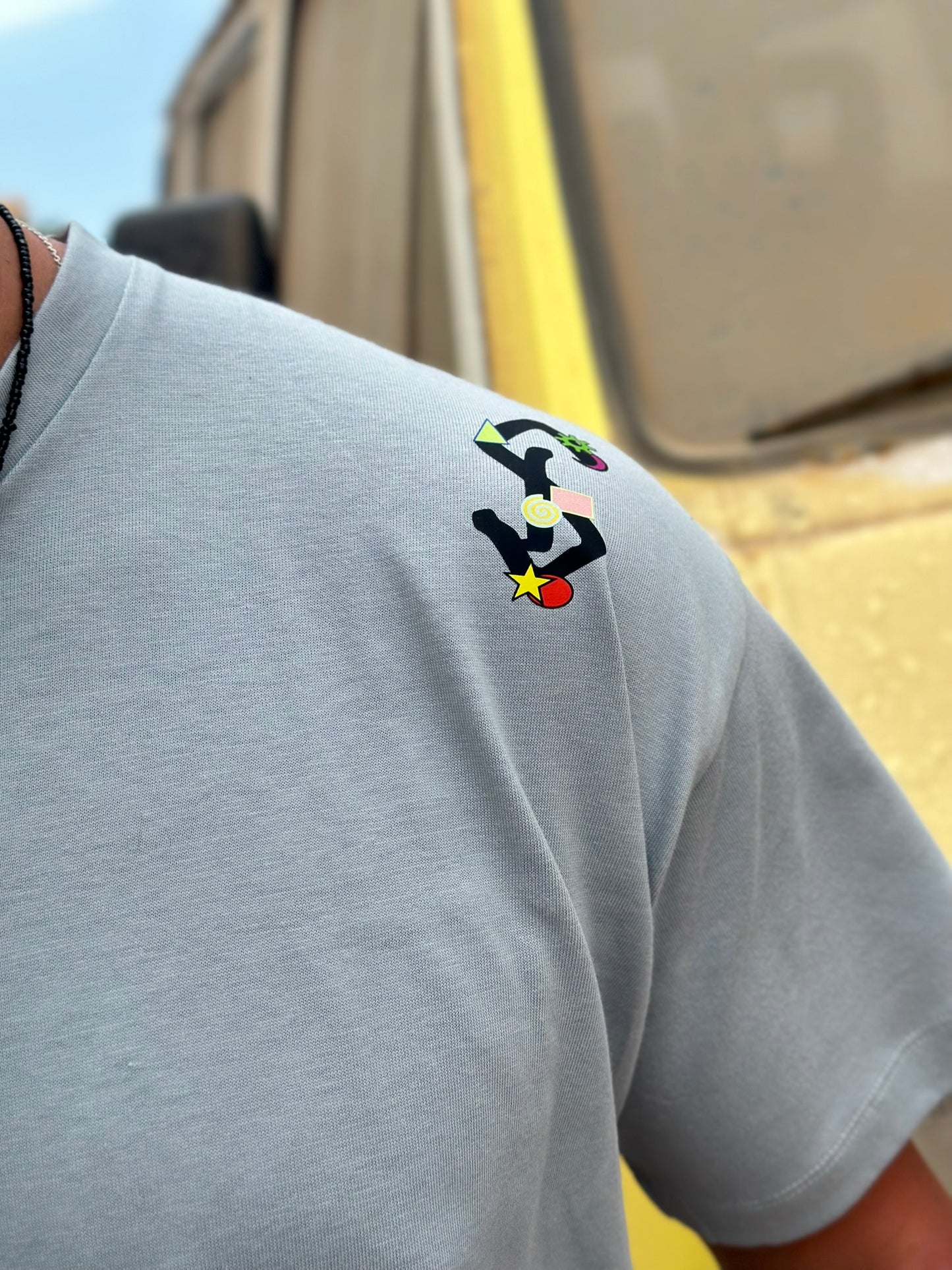 T-Shirt Azul Cla Geo