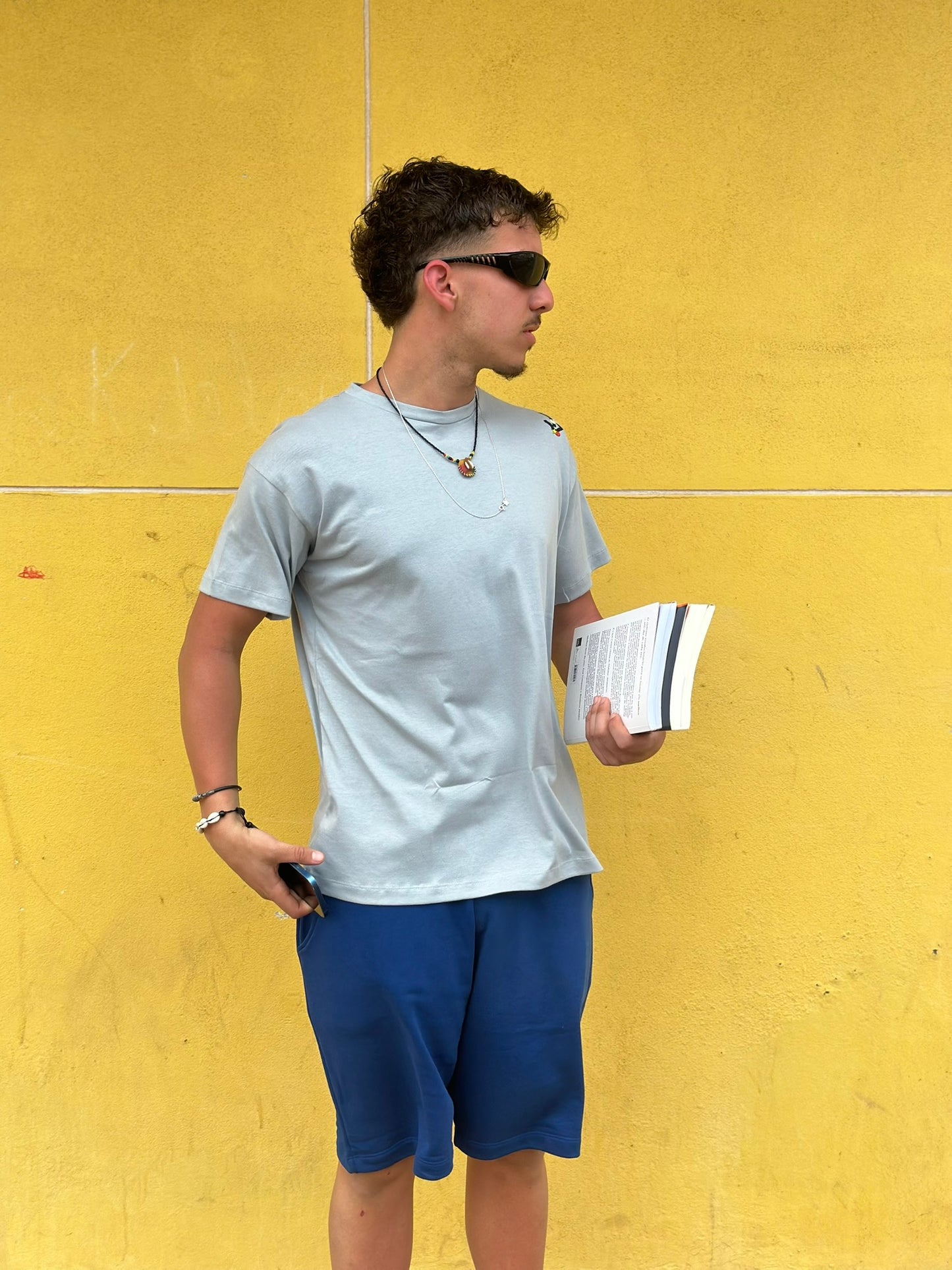 T-Shirt Azul Cla Geo