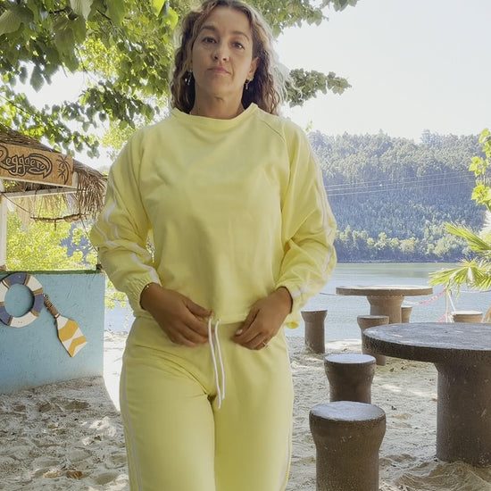 Vídeo do Conjunto Mimosa com camisola e calça